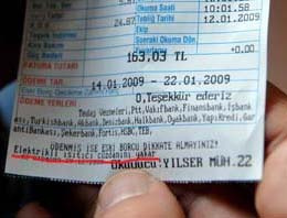 Elektrik faturasına bir garip savunma