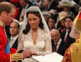 William ve Catherine resmen evlendi