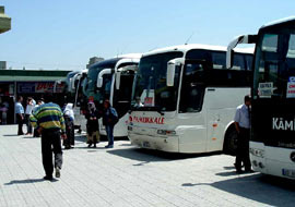 İstanbul Otogarında yolcu yoğunluğu  