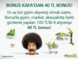 Bonus Kafa'dan 40 TL bonus!