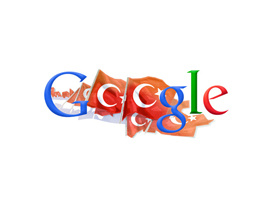 Google'dan göz dolduran logo