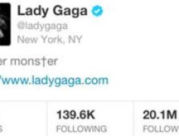 Lady Gaga Twitter'da rekor kırdı