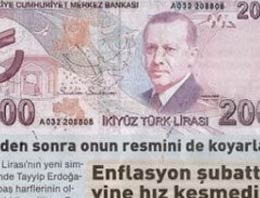 Sözcü Erdoğan'lı para bastı!