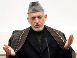 Karzai, Taliban'a ateş püskürdü