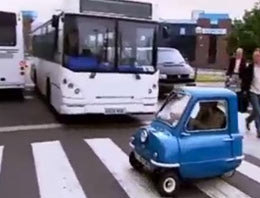 İşte dünyanın en küçük otomobili