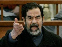 Saddam unutulmadı