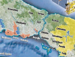 İşte İstanbul'un deprem haritası