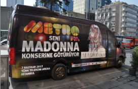 Metro FM ile Madonna konseri