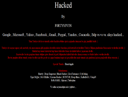 İnternet'in devleri, büyük firmalar ve BDP hacklendi!