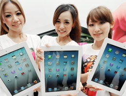 Apple iPad'de Çinli şirkete yenildi