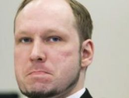 Breivik'in yargılandığı mahkemede eylem