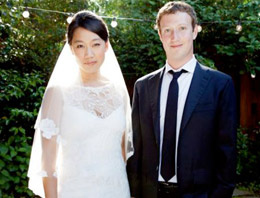 Facebook'un patronu evlendi!