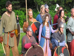Viking festivalinde kan aktı