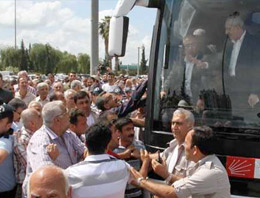 Kılıçdaroğlu'nu böyle protesto ettiler!