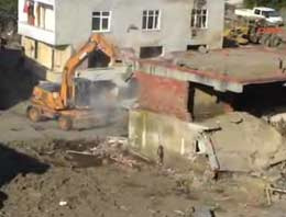 Erdoğan talimat verdi evler yıkılıyor