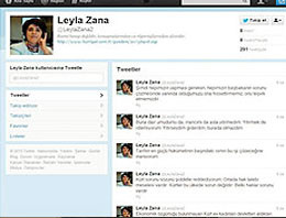 Leyla Zana'ya twitter kazığı!