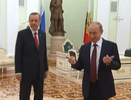 Putin de Davutoğlu'nu bir tuhaf çağırdı