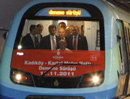 Kadıköy Kartal metrosunun ilk seferi tarihi