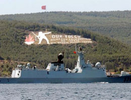 Çin donanmasının Akdeniz'de işi ne?