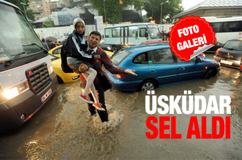 Aşırı yağışlar İstanbul'u felç etti! - Resim: 0