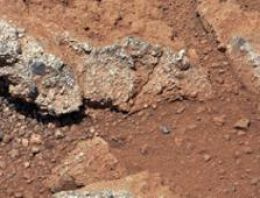 Mars'ta antik su yatağı bulundu