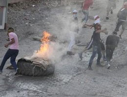 Hakkari'de PKK yandaşları olay çıkarttı