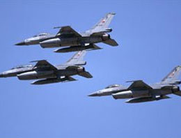 Suriye uçağını indiren F16 filosu