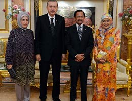 Başbakan Brunei Sultanı ile görüştü