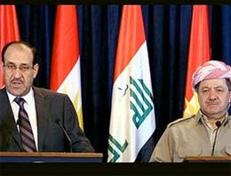 Maliki ve Barzani'nin askerleri çatıştı