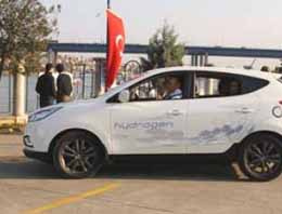 Türkiye’de yollara çıkan ilk hidrojenli araç 