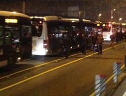 İstanbullu metrobüste mahsur kaldı