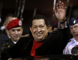 Hugo Chavez'in yaşamından kesitler