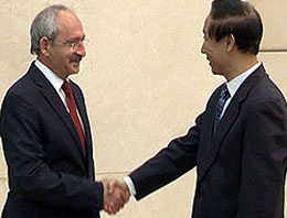 Kılıçdaroğlu, ÇKP'li Wang Jiarui ile görüştü