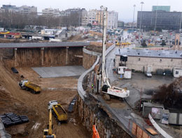 Tarlabaşı çıkışı 15 Şubat'a kadar kapalı