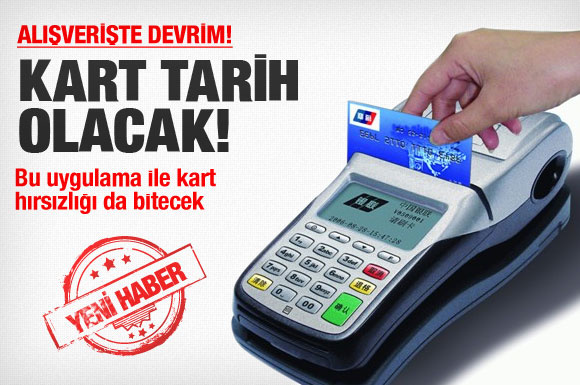 Kredi kartını tarih edecek teknoloji!