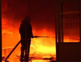 Sivas'ta yangın: 1 ölü