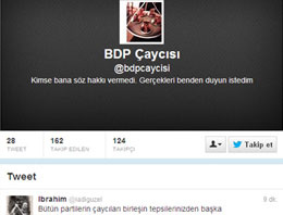 'BDP çaycısı' Twitter'ı salladı!