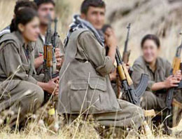 PKK'lı teröristler köylüleri tehdit etti
