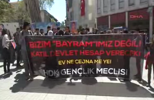 BDP 23 Nisan'ı protesto etti...