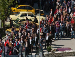 Akiller Karabük'te protesto edildi