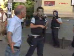 Gezi Parkı'nda polisin susup kaldığı fırça!