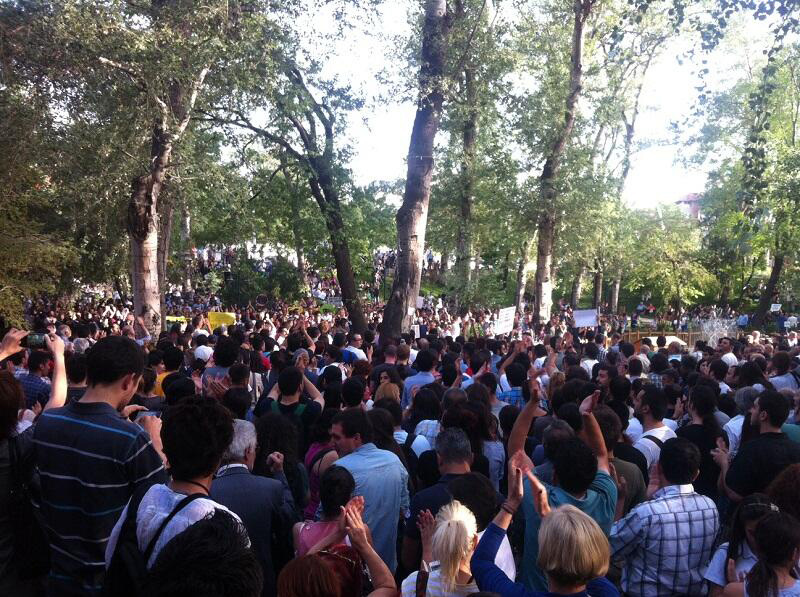Ankara'da eylem devam ediyor!
