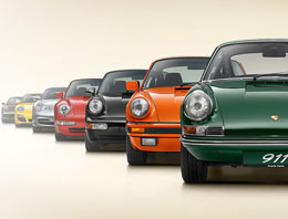 Porsche 911'in 50. yıla özel modeli!