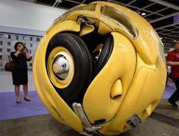 Volkswagen Beetle topa döndü!