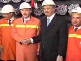 Erdoğan Cezayir'de fabrika açılışında