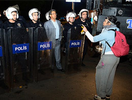 Ankara'da göstericiler ikna edildi