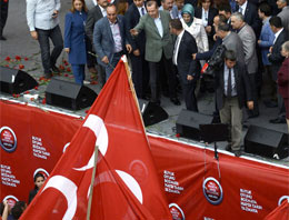 AKP mitingindeki MHP bayrağı yargıda