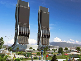 Folkart Towers yükseliyor