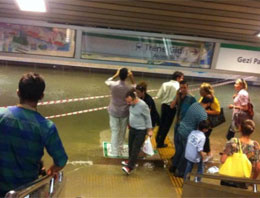 Taksim metrosunda inanılmaz olay!