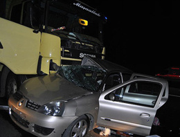 Ankara'da akılalmaz kaza